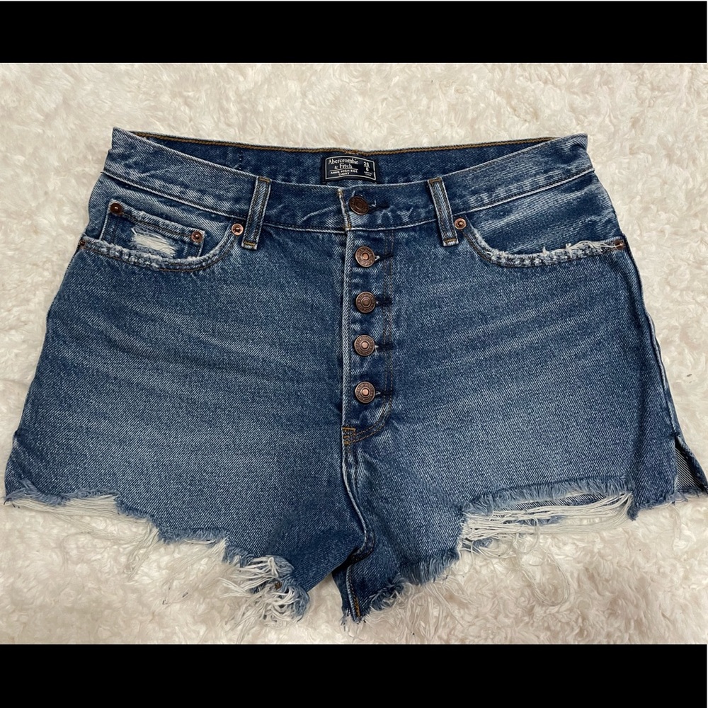 Abercrombie & Fitch High Rise Shorts